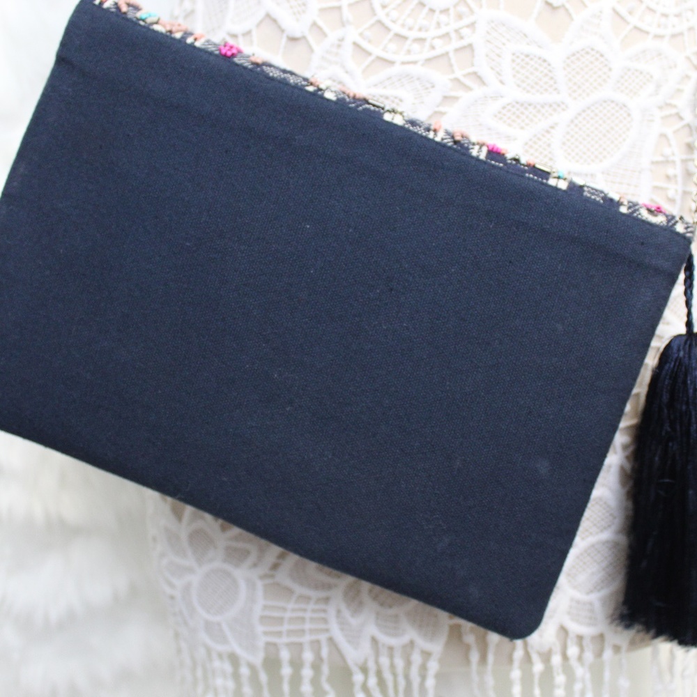 Beaded Clutch with Chain - Firm on price - Picture 5 of 6